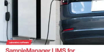 SampleManager LIMS software – drive improvement to EV Battery QA