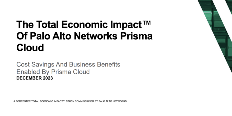 See the Economic Impact of Prisma Cloud