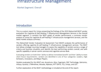 Empower your business with a leader in Cognitive and Self-Healing IT Infrastructure Management Services