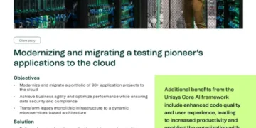 Modernizing and migrating a testing pioneer’s applications to the cloud