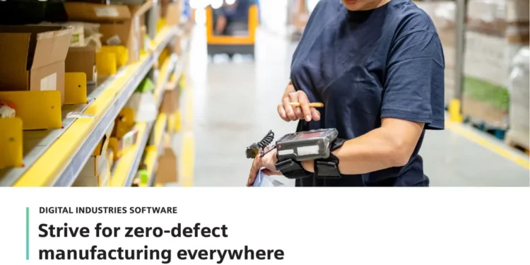 Strive for zero-defect manufacturing everywhere