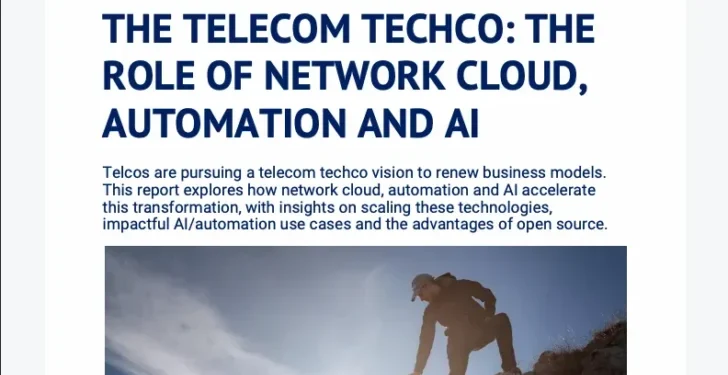 The telecom techco: The role of network cloud, automation and AI
