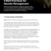 5 Best Practices for Secrets Management