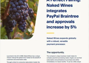 A Perfect Pairing: Naked Wines integrates PayPal Braintree and approvals increase by 5%