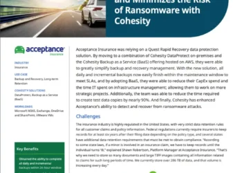 Case Study: Why Acceptance Insurance is Confident in Ability to Detect and Rapidly Recover from Any Attack