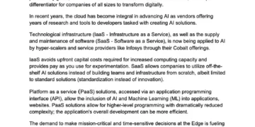 AI IS MORE THAN A BUZZWORD AND BEING DEPLOYED NOW ON SHIPS AND GOLF CARTS