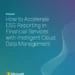Better ESG Data Management and Reporting for Financial Services Firms