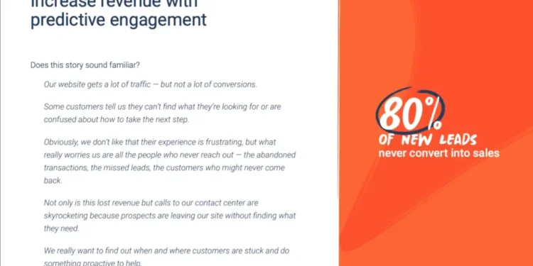 INCREASE REVENUE WITH PREDICTIVE ENGAGEMENT