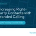 Increase Right-party Contacts with Branded Calling
