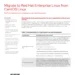 Migrate to Red Hat Enterprise Linux from CentOS Linux