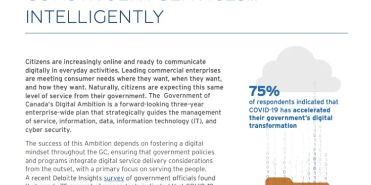 Delivering digital constituent services – Intelligently