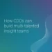 How CDOs can build multi-talented insight teams