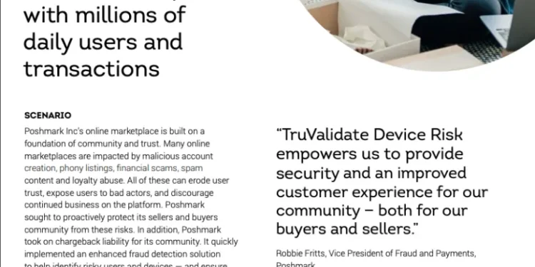 Poshmark Case Study – Poshmark Uses TruValidate Device Risk to Better Protect Customer Accounts