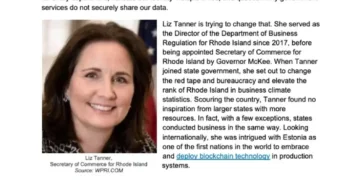 Blockchain: The new way of doing business in Rhode Island