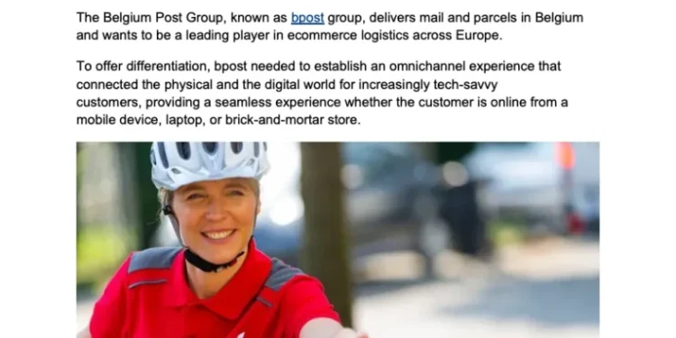 bpost Delivers Enhanced Experiences