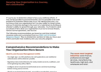 57 Tips to Secure Your Organization