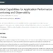 Critical Capabilities for Application Performance Monitoring and Observability