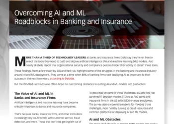 Overcoming AI and ML roadblocks in banking and insurance