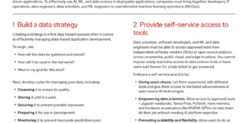 Top 5 considerations for your AI/ML platform