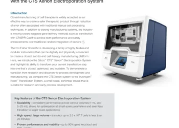 Flexible and scalable nonviral delivery for cGMP cell therapy processing