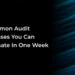 5 Common Audit Processes You Can Automate In One Week