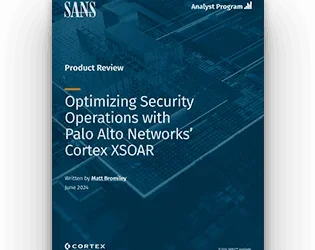 SOARing above the rest: SANS reviews Cortex