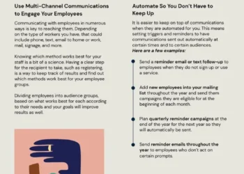 How to increase employee engagement with communications