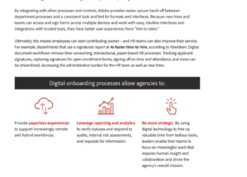 Building a modern, optimized agency onboarding process