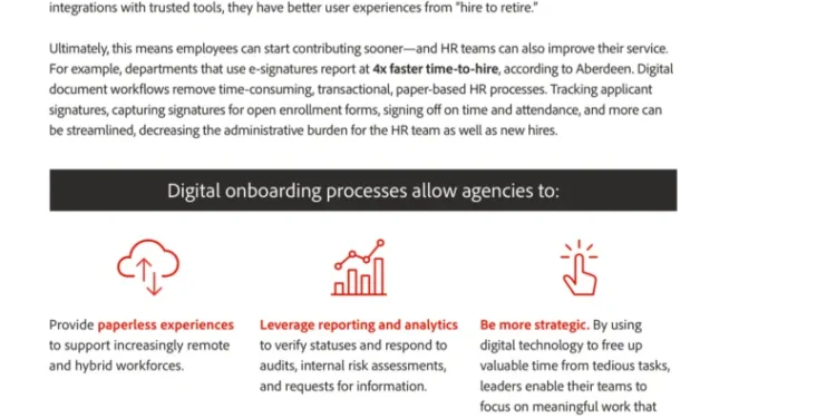Building a modern, optimized agency onboarding process