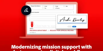 Modernizing mission support with faster, smarter digital workflows.