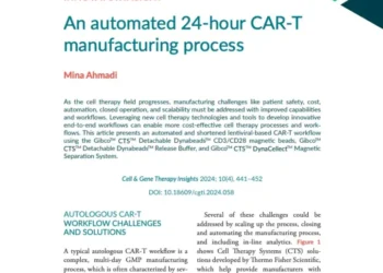 Shorten the CAR T manufacturing process
