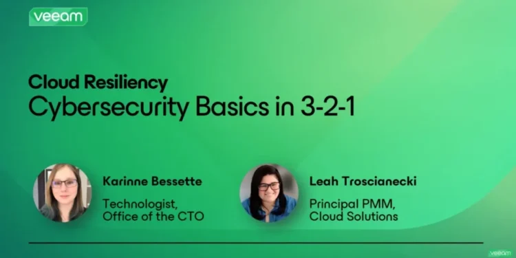 Cloud Resiliency Demo: Cybersecurity basics in 3-2-1