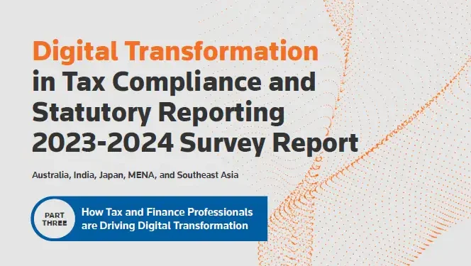 What’s driving digital transformation for tax and finance professionals?