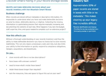 Iron Mountain Smart Reveal – Discover what’s hiding in your record storage boxes