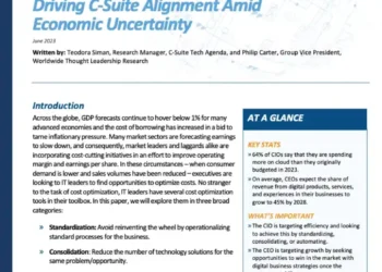 Driving C-Suite Alignment Amid Economic Uncertainty