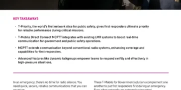 ENHANCING RAPID RESPONSE WITH T-PRIORITY AND MISSION CRITICAL PUSH-TO-TALK