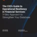 The CIO’s Guide to Operational Resiliency in Financial Services: 3-Step Approach to Strengthen Your Database