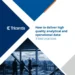 How to deliver high quality analytical and operational data: 3 best practices
