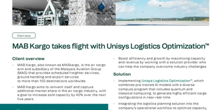 83% faster planning. 100% smarter cargo. How MAB Kargo slashed planning time with Unisys Logistics Optimization