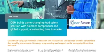 OEM builds game-changing food safety solution with Siemens components and global support, accelerating time to market
