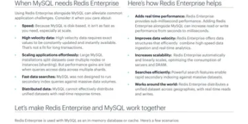 Quick Guide: Redis Enterprise and MySQL