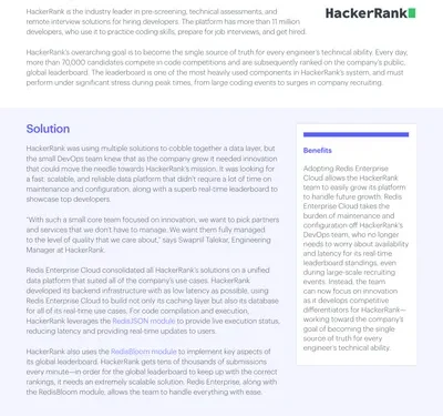Redis Enterprise on AWS serves as Swiss Army knife for fast-growing platform’s data layer needs