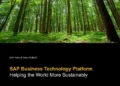 SAP BTP – Helping the World More Sustainably