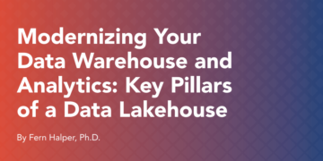 Modernize Your Data Warehouse and Analytics
