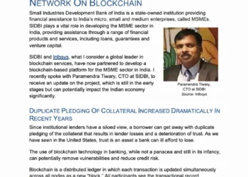SIDBI’s Path to Blockchain Success
