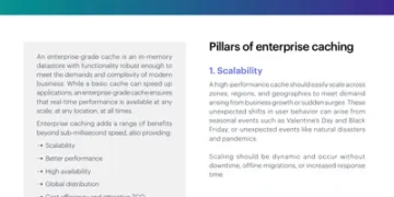 The 6 Key Elements of Enterprise Caching