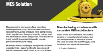 Turn challenges into opportunities with the MES Solution