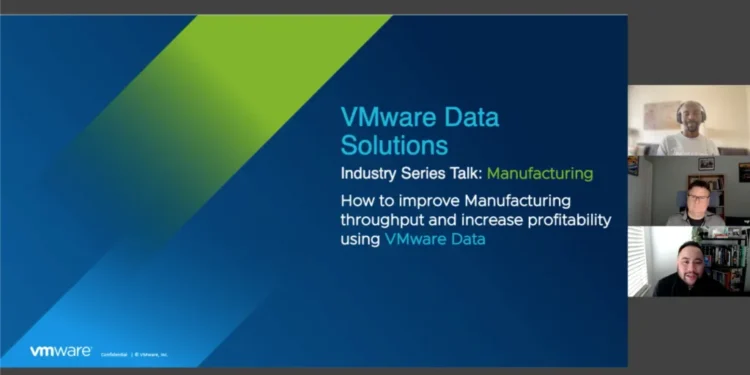 VMware Data Industry Series Talk #1: How to improve Manufacturing throughput & profitability?