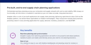 Make Supply Chain Planning Your Secret Weapon