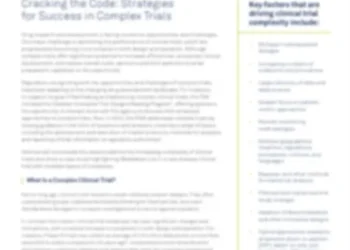 Cracking the Code: Strategies for Success in Complex Trials